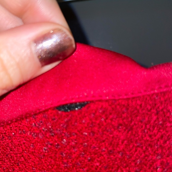 Red Sparkle Gown - Picture 5 of 7